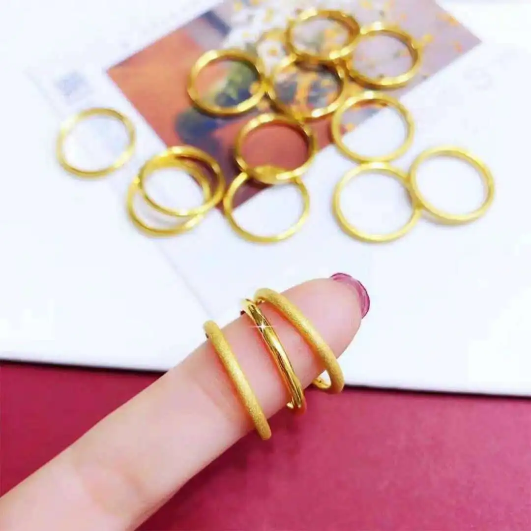 

Women's Fashion Gold Plated Wedding Ring Nation Style Vintage Bridal Ring Engagement Jewelry Anniversary Gift Women Jewelry
