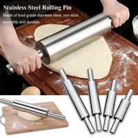 steel rolling pin paste pizza cookies pastry dough roller home bakery baking tool 38 5x5x5cm