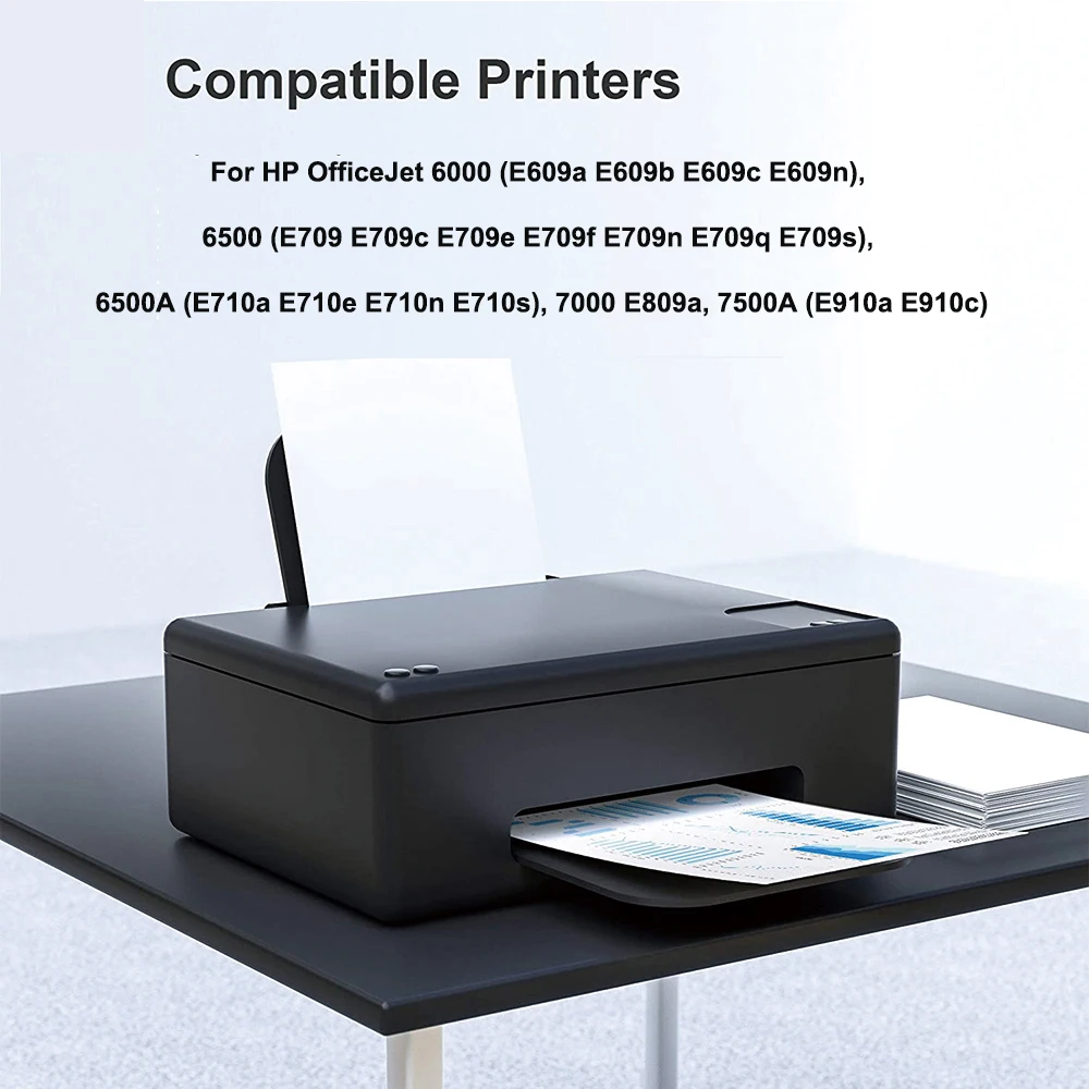 Картридж с черными чернилами совместимый HP 920 XL/CD975A работает принтерами OfficeJet 6000