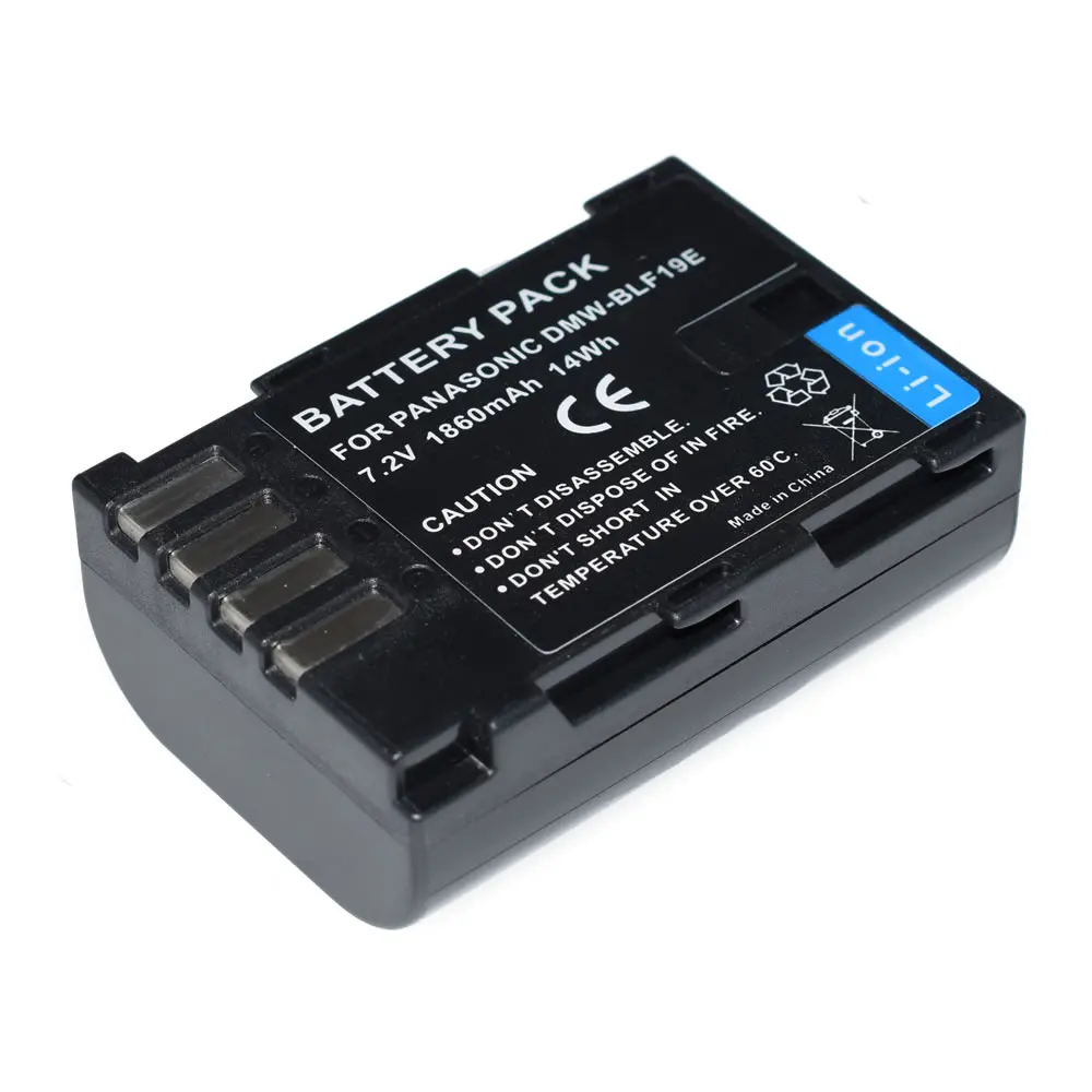 4pcs Batery for Panasonic DMW-BLF19E |60393| DMC-GH3 GH3A GH3H GH4 GH4A GH4H GH4U | Электроника