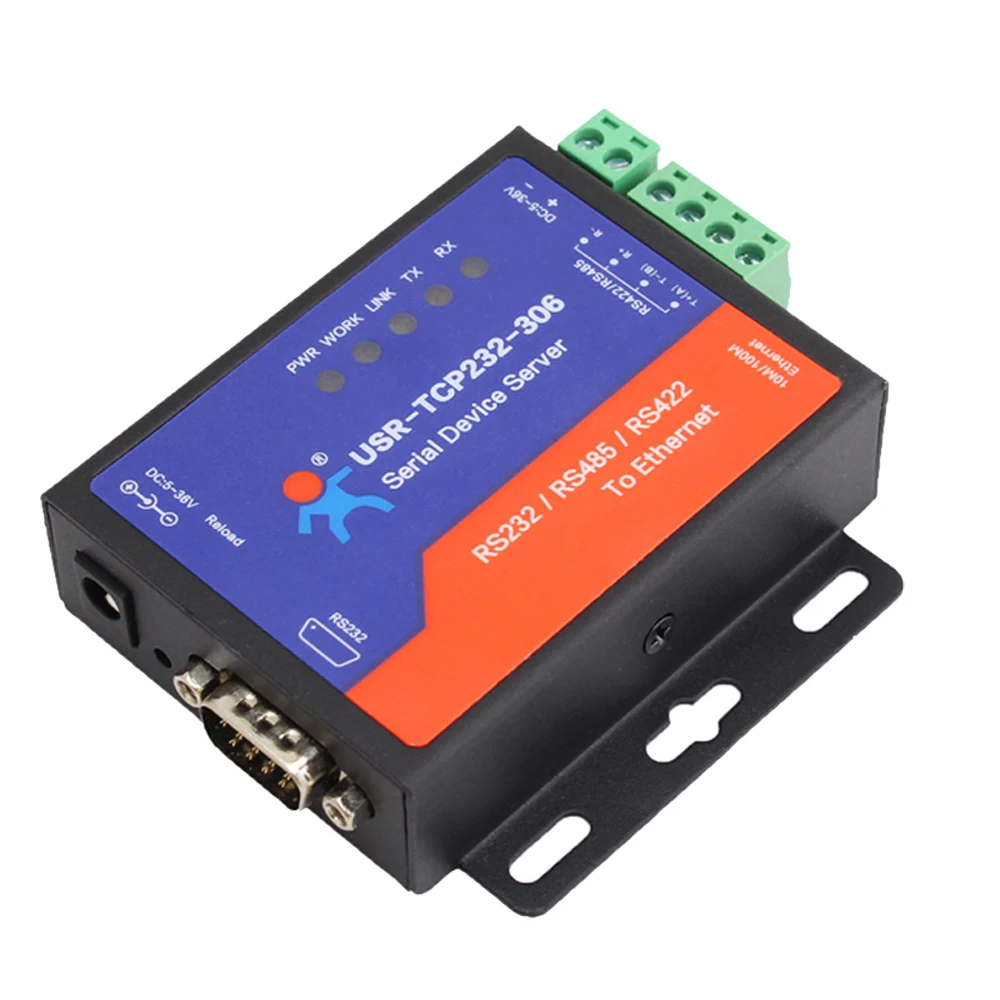 Последовательное устройство сервера RS232 RS485 RS422 для преобразователя Ethernet