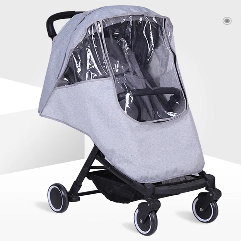 Baby Stroller Universal Waterproof Rain Cover Wind Dust Shield For Strollers Accessories Cubierta De Lluvia 2021 New Style | Мать и