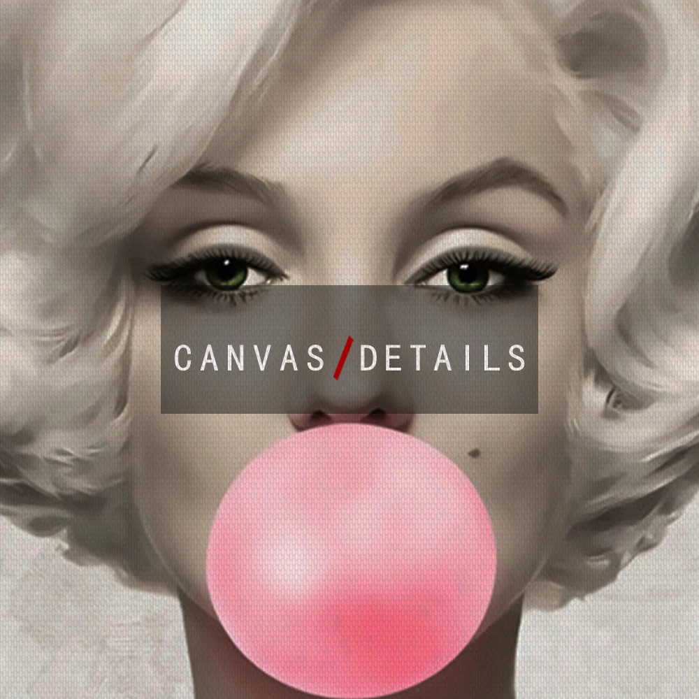 Настенная Картина на холсте в скандинавском стиле привлекательная женщина