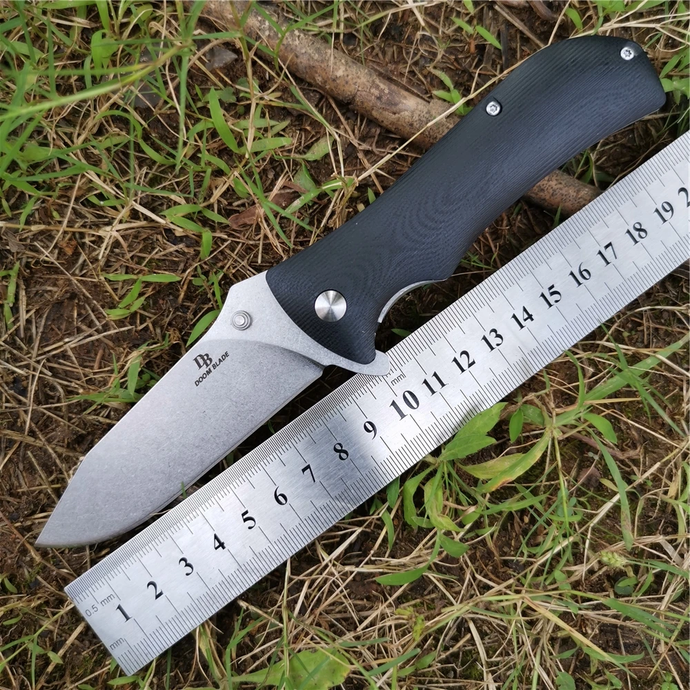 D2 лезвие G10 Ручка Складной тактический охотничий инструмент для повседневного