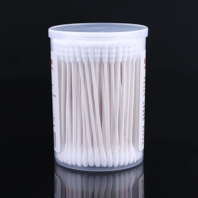 

180Pcs Baby Swabs Cotton Double End Swab Disposable Thin Stick Cleaning Tools Cotton Sticks