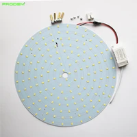 dhl shipping 10 pack diy 40w round led plate ceiling light disc led techo pcb led circular tube dia30cm 4200lm surface mounted
