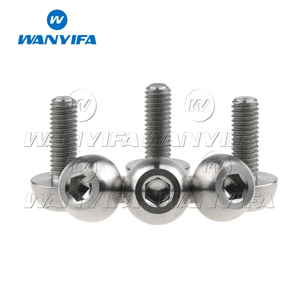 Титановый болт переднего ротора мотоцикла винт M6 x 17 мм для Honda CBR600 900 1000 RR 6 шт.|m6