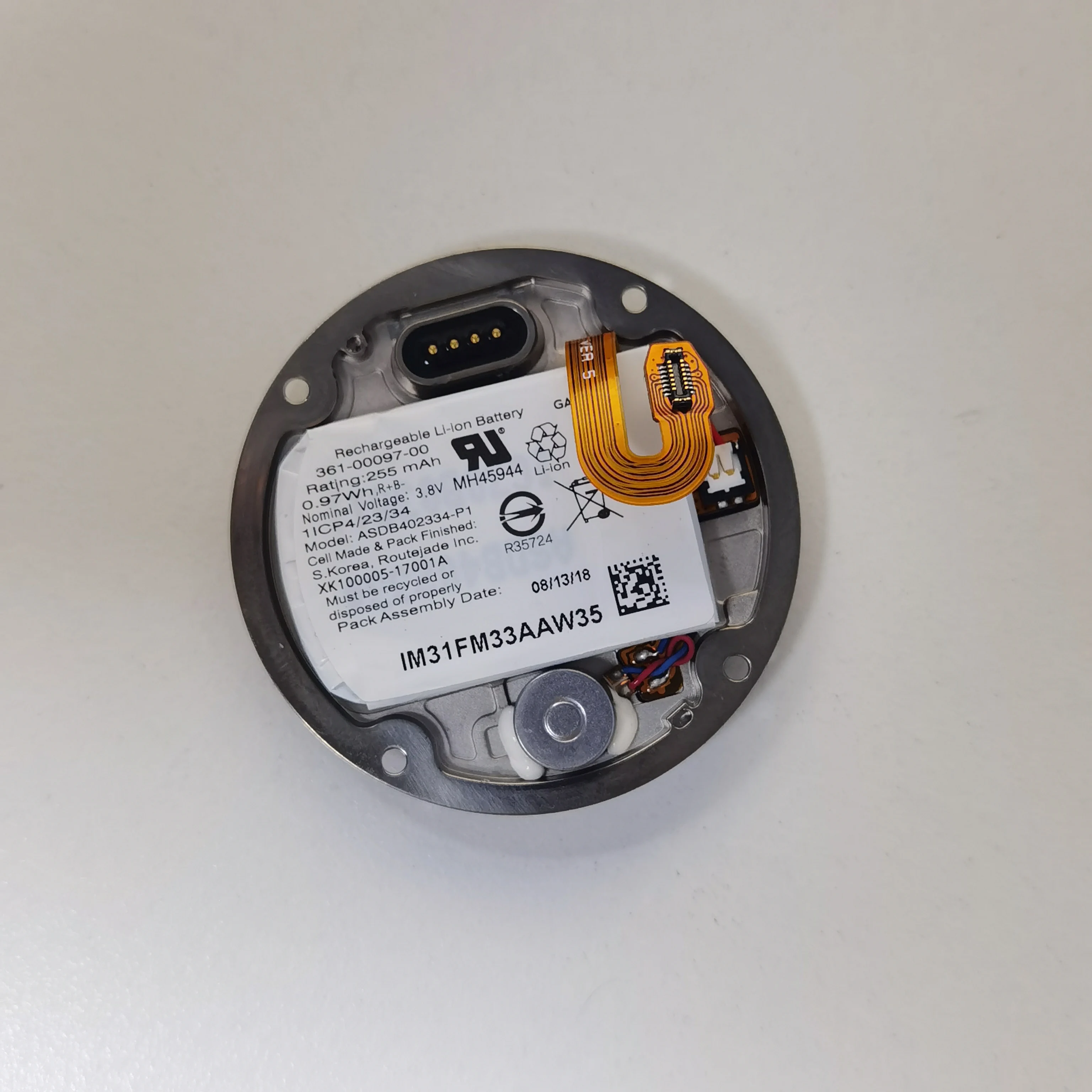 

Original Back case For Garmin Fenix 5 Plus GPS Watch 361-00097-00 battery with Back cover Repair Replacement