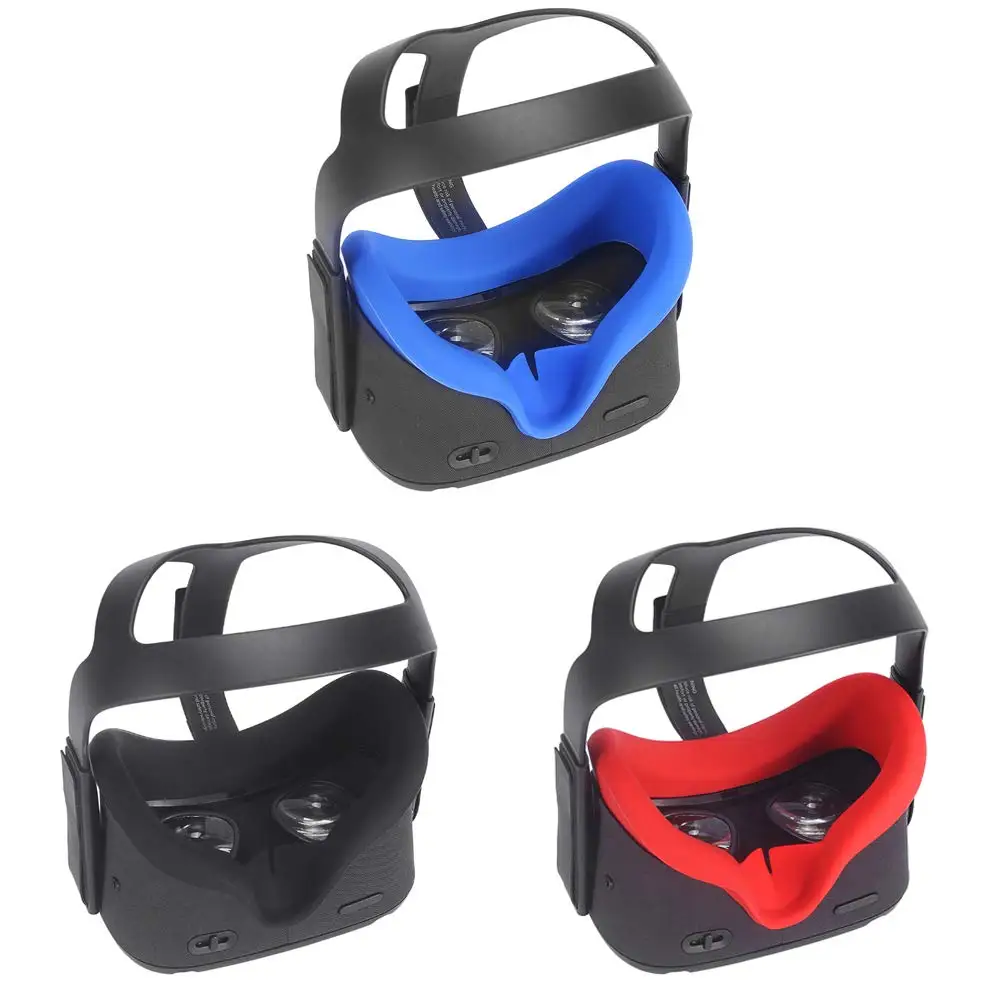 Мягкий анти пот силиконовый VR маска для лица глаз светильник против утечки Oculus
