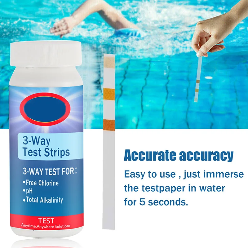 

Swimming Pool Test Strips Simple And Easy Spa Hot Tub Test Strips For Test Swimming Pool Hot Tub Garden Accessories Jardin