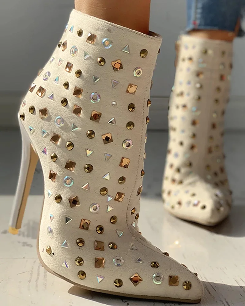 

Брендовая женская обувь, резиновые сапоги с круглым носком, женские модные дождевые сапоги 2022, низкий каблук, большой размер, заостренный но...