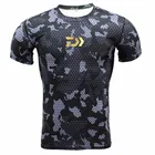 2021 Daiwa рыболовные футболки с принтом Мужские компрессионные футболки быстросохнущая одежда для спортзалов футболки одежда для рыбалки
