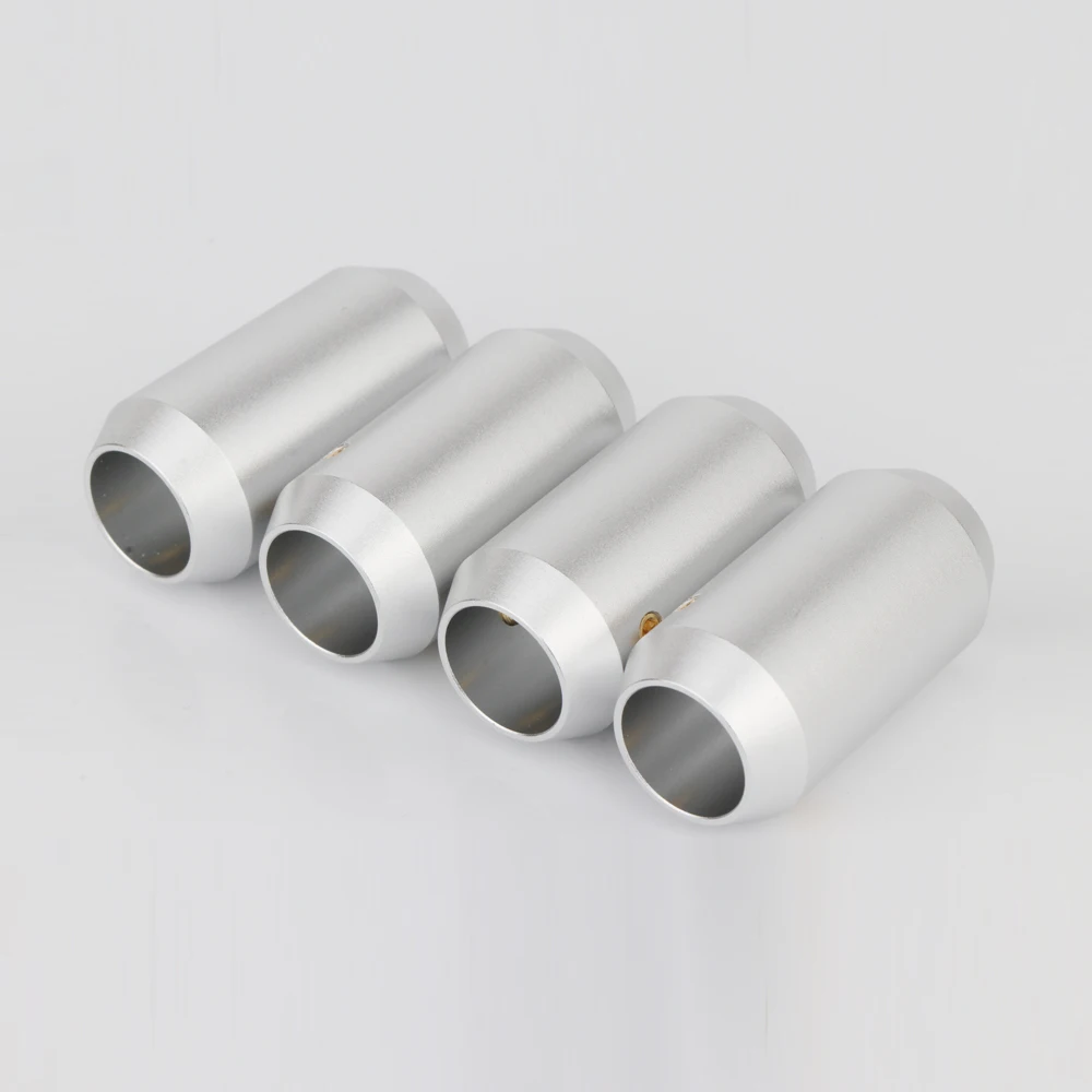 4Pcs AL1608 Speaker Wire Pants Bi-Wire Assembly Pack Y Boot speaker cable splitter 1 to 4 Bi-wire Cable Pants