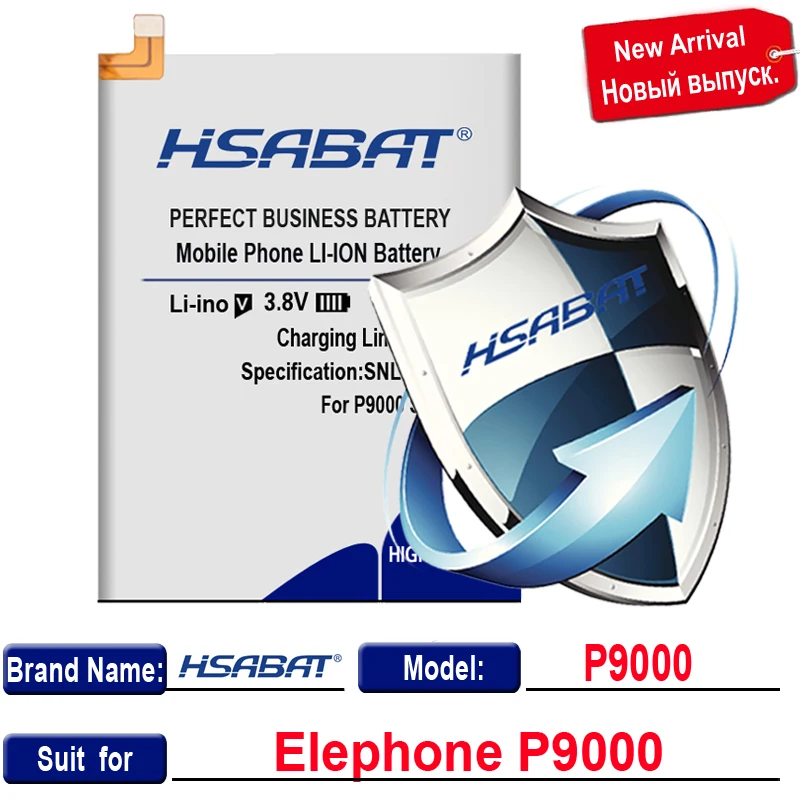 HSABAT 100% новый аккумулятор большой емкости 5100 мАч для Elephone P9000 Lite Бесплатная