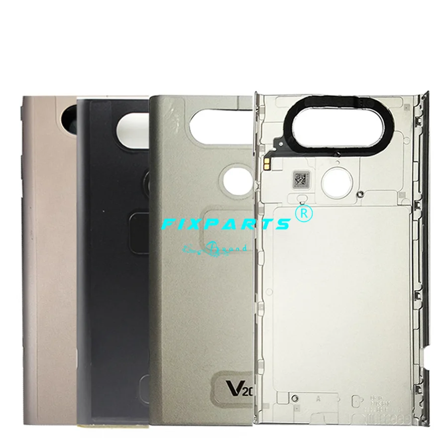 

For LG V20 H990 Back Battery Cover Rear Door H910 Housing Case V30 V40 ThinQ Parts H918 5.3" For LG LS997 US996 V20 Battery Door