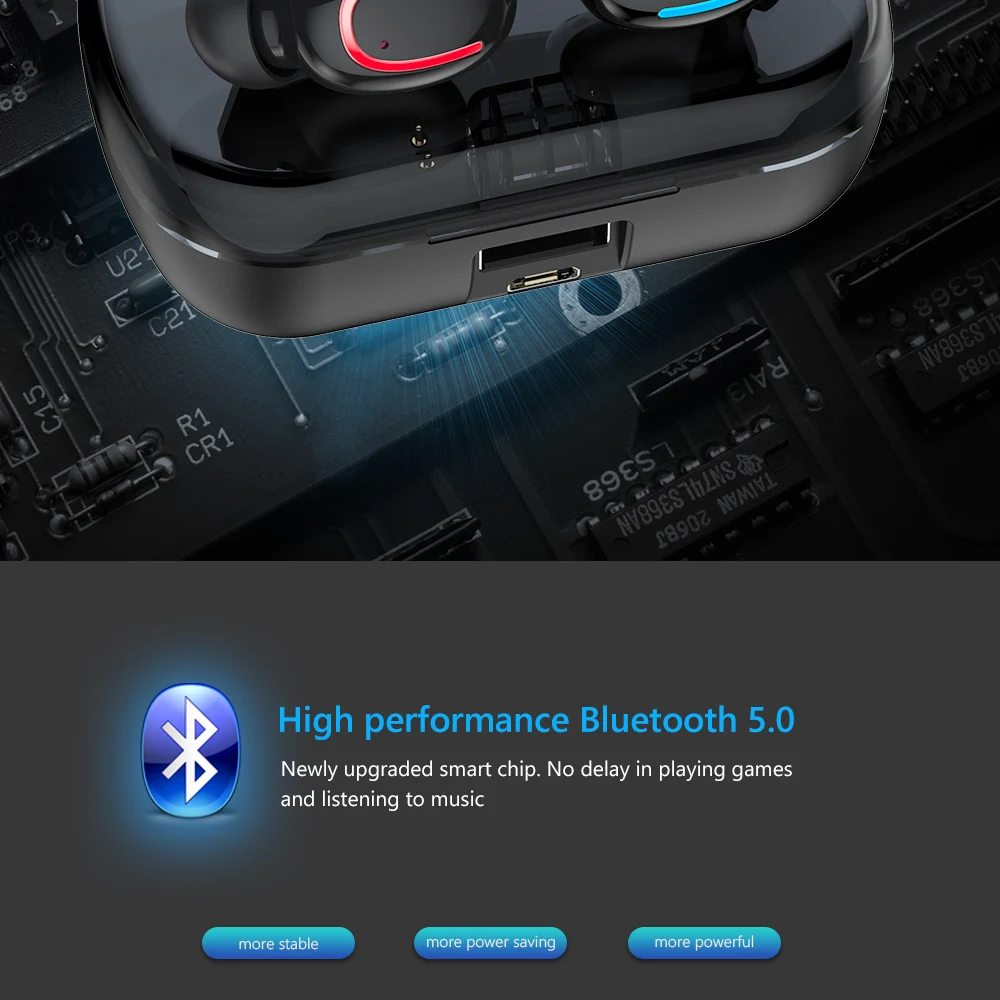 Q82 TWS беспроводные наушники 8D стерео мини Bluetooth наушники 5,0 с двойным микрофоном спортивные водонепроницаемые наушники гарнитура для автоматического сопряжения