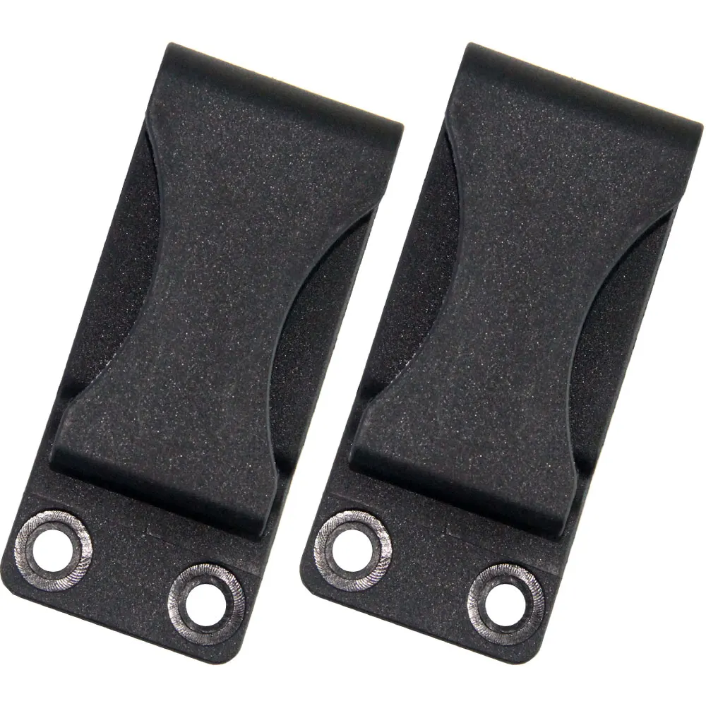 Черная Кобура для ножей QingGear Kydex зажим ремня петля с винтами (в упаковке 2) детали