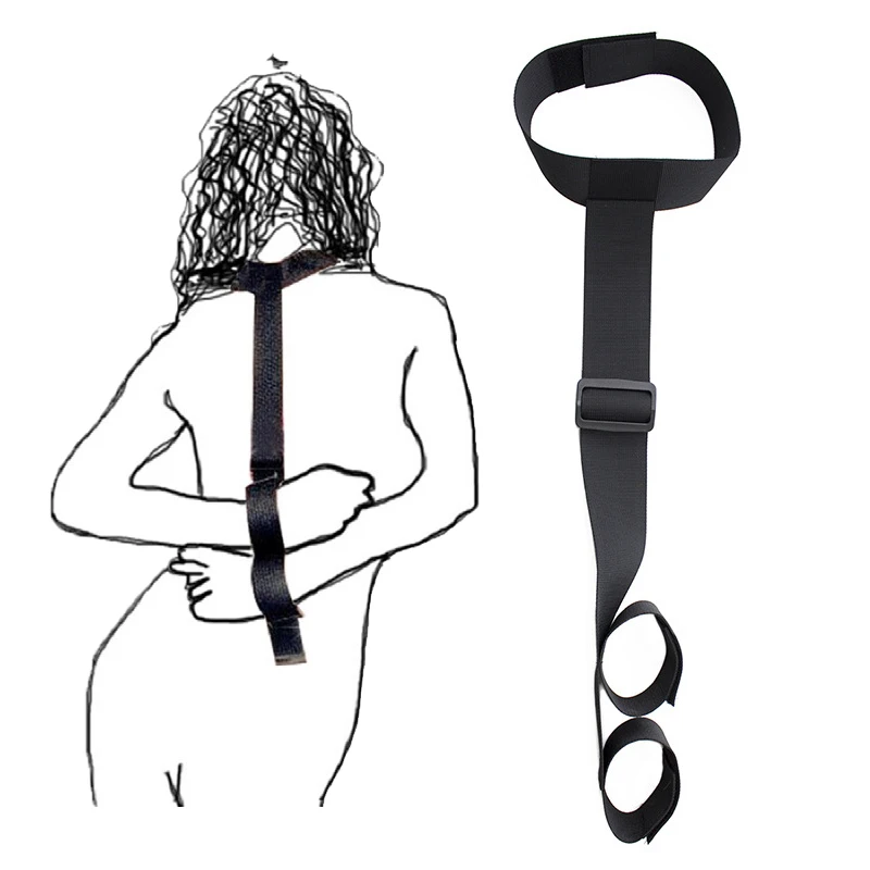 Интимные игрушки для женщин пары Handscuff шеи лодыжки манжеты БДСМ связывание