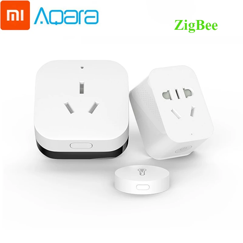Xiaomi Aqara кондиционер партнер шлюз Zigbee Wifi умный дом автоматизация наборы умная розетка датчик температуры и влажности