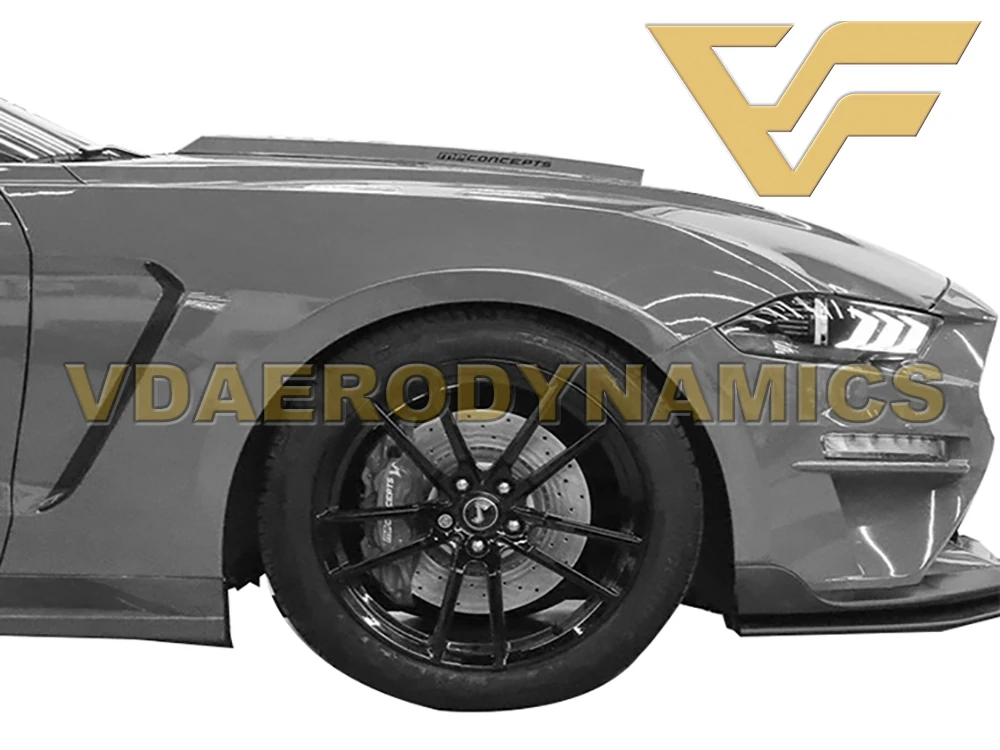 Подходит для пары металлических или углеродных крыльев Ford Mustang 15 20 годов также