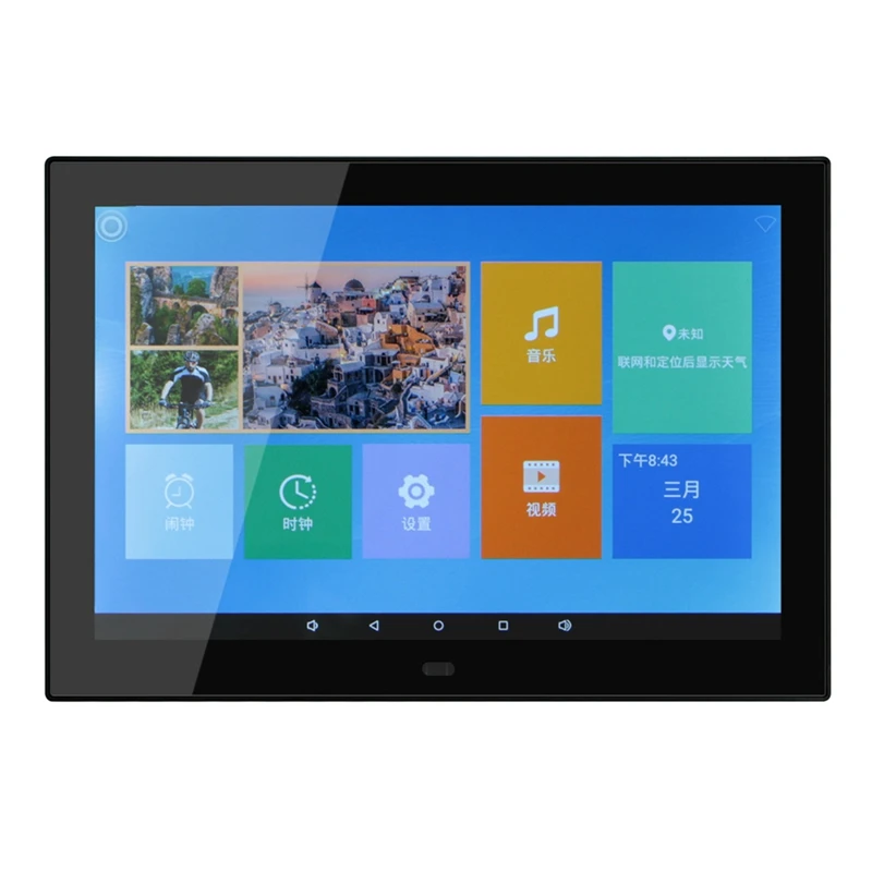 

Digital Photo Frame 10.1Inch Screen 1280X800 1+16G WiFi Photo Frame Electronic Album Music Movie Full Function