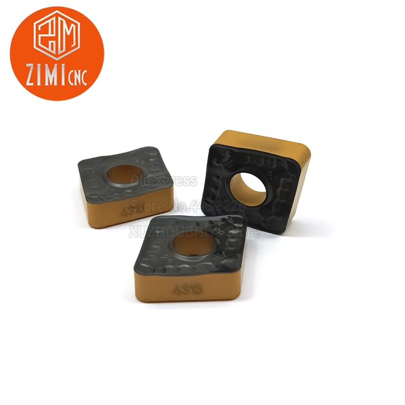 Ferramenta de Corte 4315 para Processamento de Aço e Ferro Pces Carboneto Inserção Cnmm 646-pr Fundido Cnc Torno Acessórios 10 Cnmm190624-pr 4315