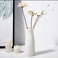 nordic modern plastic vase flowers arrangement container living room creative simple flower pots small fresh home decorations