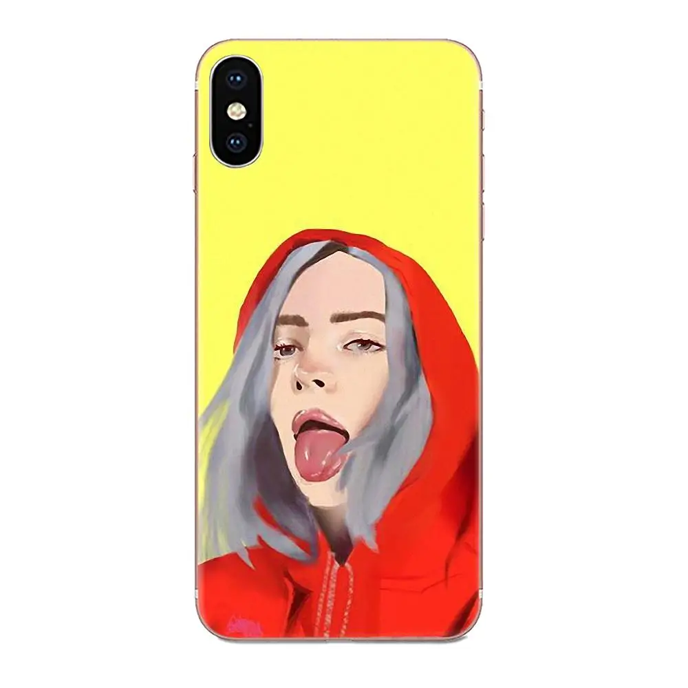Черный мягкий чехол Billie Eilish 13 для девочек Xiaomi Redmi Mi 4 7A 9T K20 CC9 CC9e Note 7 9 Y3 SE Pro Prime Go Play |