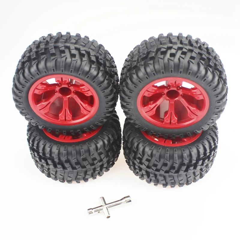 

for Wltoys 12428 124019 124018 144001 RC Car Upgrade Parts Wheel Rim Large Tire Widened Tyre Spare Accessories
