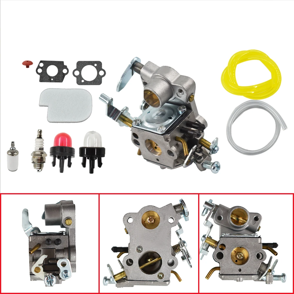 Карбюратор Комплект ДЛЯ Poulan SM4218AVX SM4518AVX P4018WTL PP3516AVX PP4218AVX P3314|Детали для
