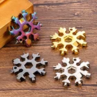 18 в 1, многофункциональный шестигранный ключ со снежинками