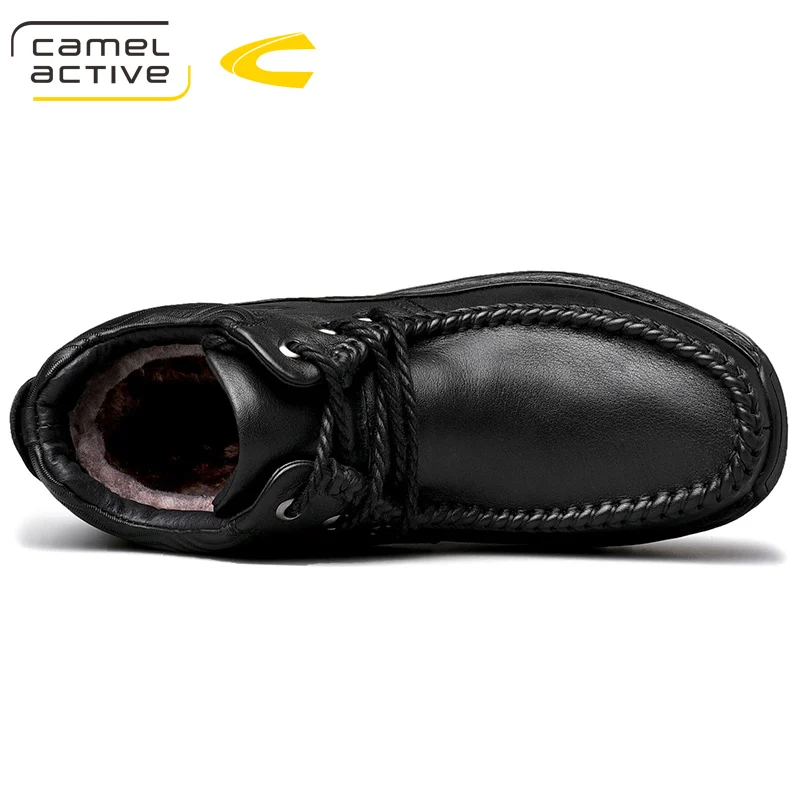 Camel Active новые спортивные кожаные ботинки с высоким берцем для активного отдыха