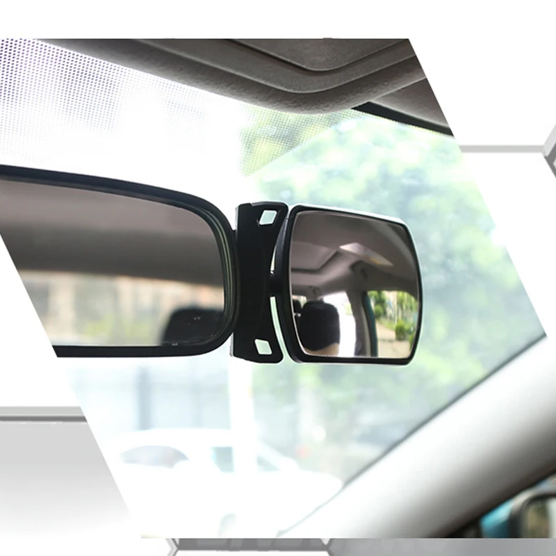Мини безопасное автомобильное заднее сиденье зеркало для наблюдением за