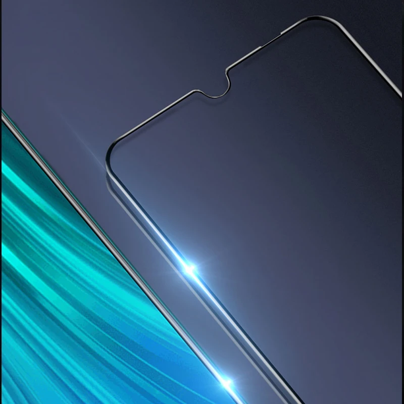 2 шт., закаленное стекло для Xiaomi Redmi Note 8 T, защита экрана 2.5D 9, полностью проклеенная изогнутая пленка для экрана Redmi Note8T 8T