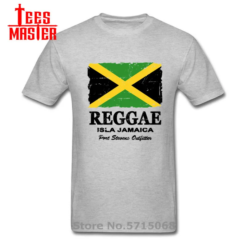 Раста регги Ямайка Национальный флаг футболка Модная хлопковая с коротким