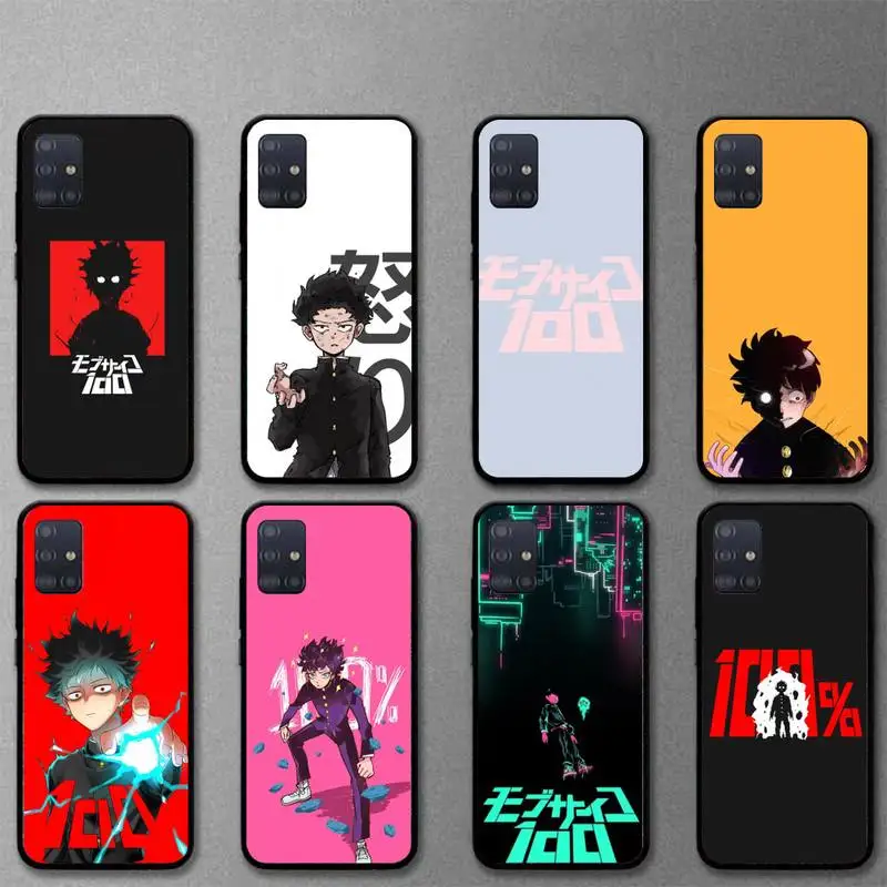 

Чехол для телефона с аниме моб. Pisycho 100 для Samsung A70 A50 A30 A20 A10 A30S A50S A51 A71 A52 A72 A 70 50 30 S 50S, чехол