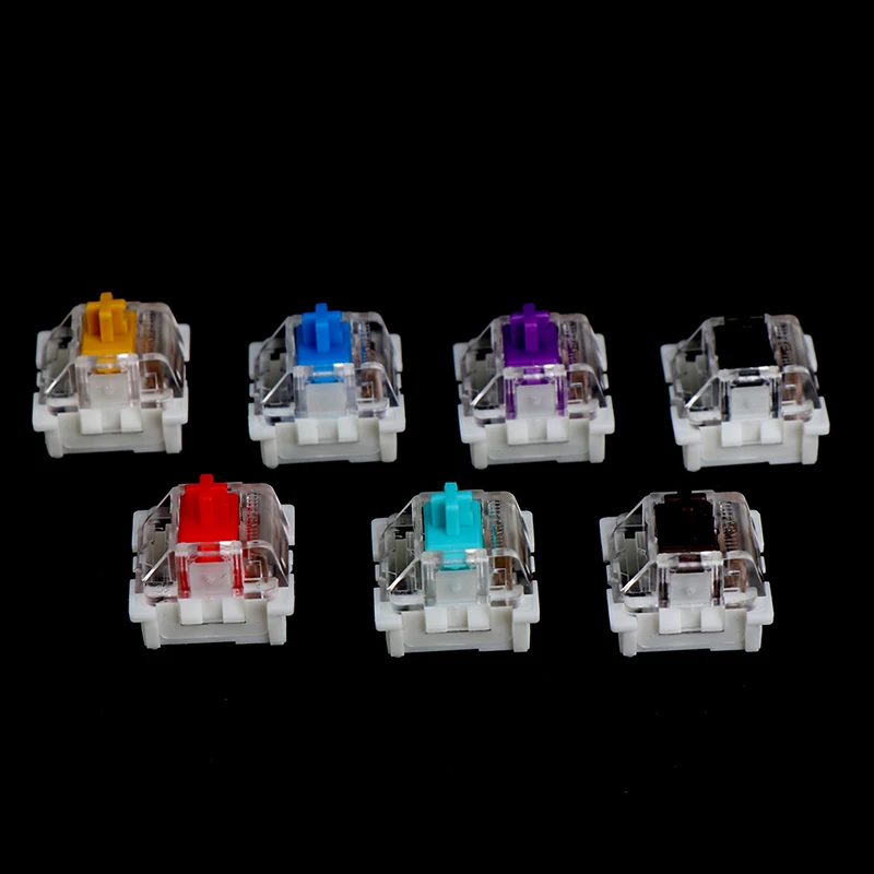 

10Pcs/lot Outemu Mx Switches 3 pin Mechanical Keyboard Black Blue Brown Switches Mechanical Keyboard Switch Shaft