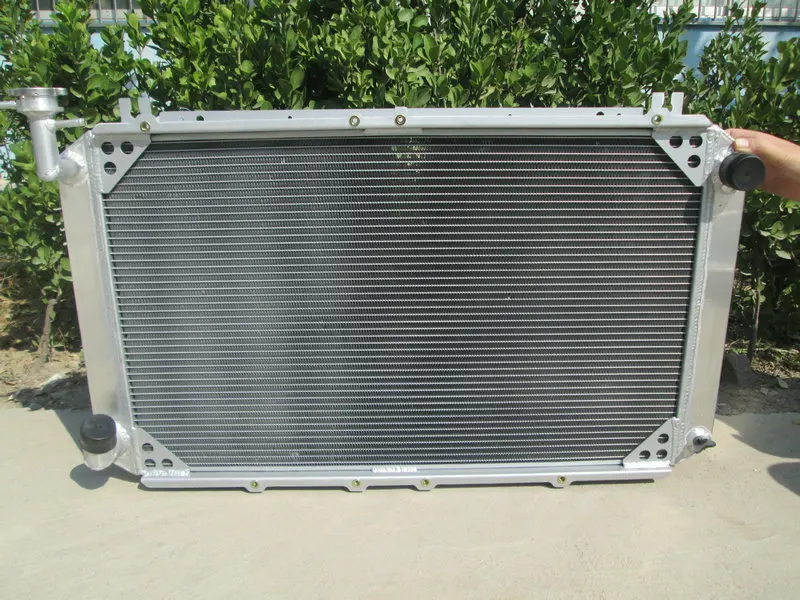 Высокопроизводительный 56 мм полностью алюминиевый радиатор + вентилятор * 2 для