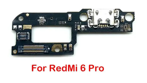 For Redmi 6 Pro Док-разъем зарядное устройство для Xiaomi Redmi Note 7 6 5 5A Pro/Redmi Go 7 7A S2 USB зарядное устройство порт зарядки Шлейф плата - Цвет: For Redmi 6 Pro