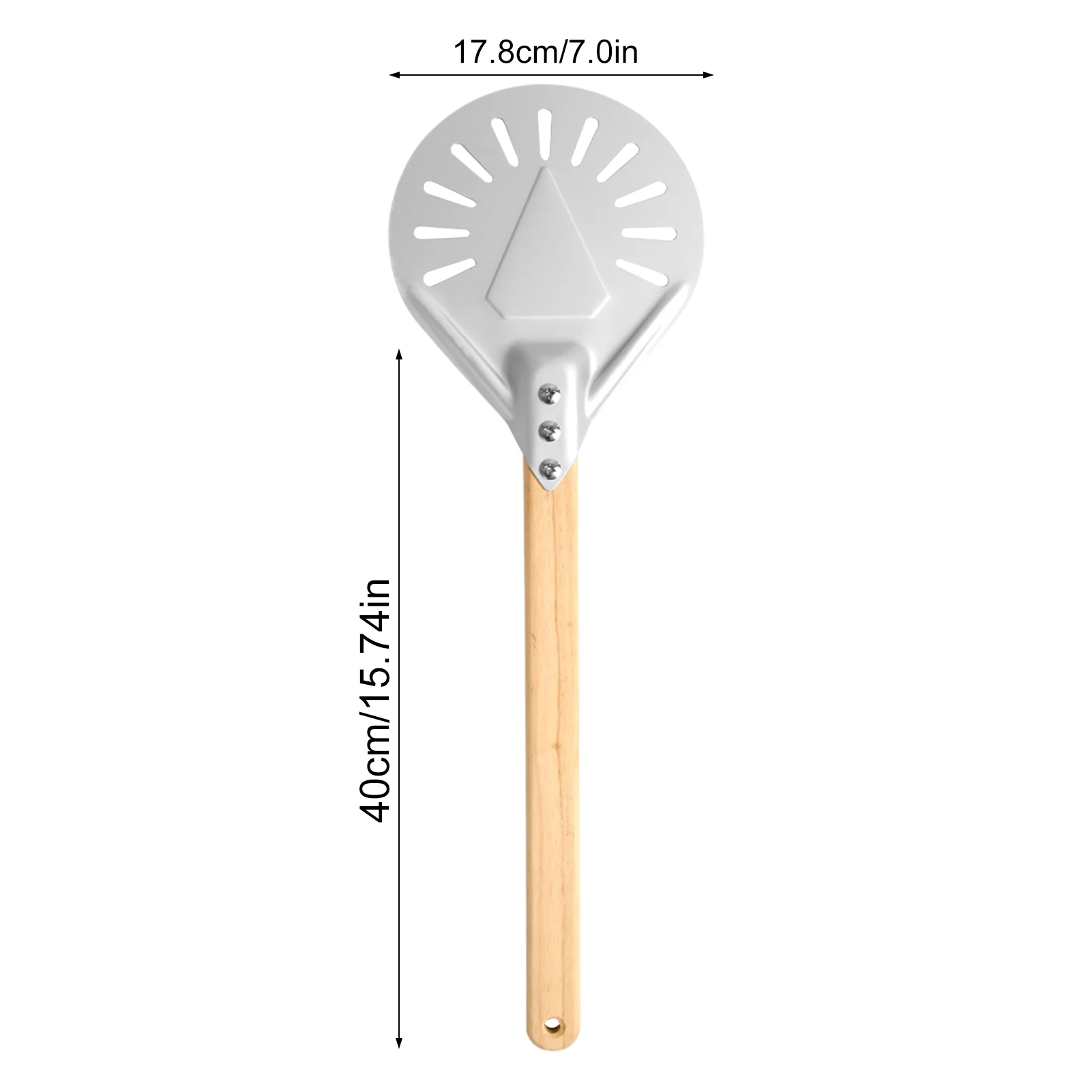 

Pizza Scoop Aluminum Alloys Pizza Making Tool Detachable Portable Home Baking Tool For Making Cakes Pizza