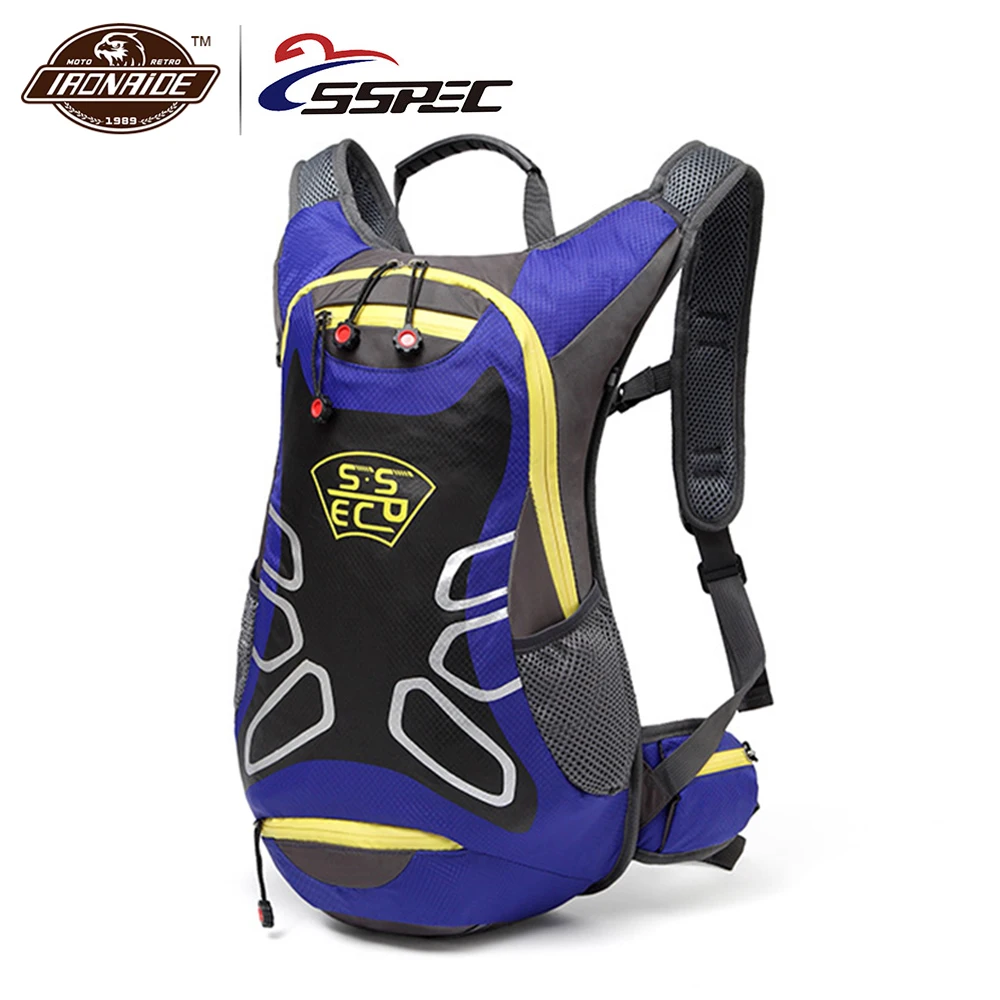 SSPEC 17L водонепроницаемый мотоциклетный рюкзак мотоциклетная сумка для шлема воды