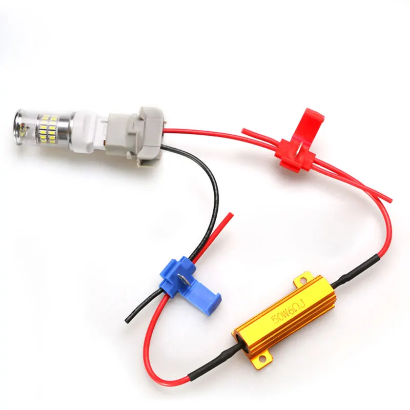 Caubus резистор 1156 P21W PY21W T20 7440 7443 T25 3156 3157 1157 BAY15D P21/5 Вт Светодиодный свет нагрузки