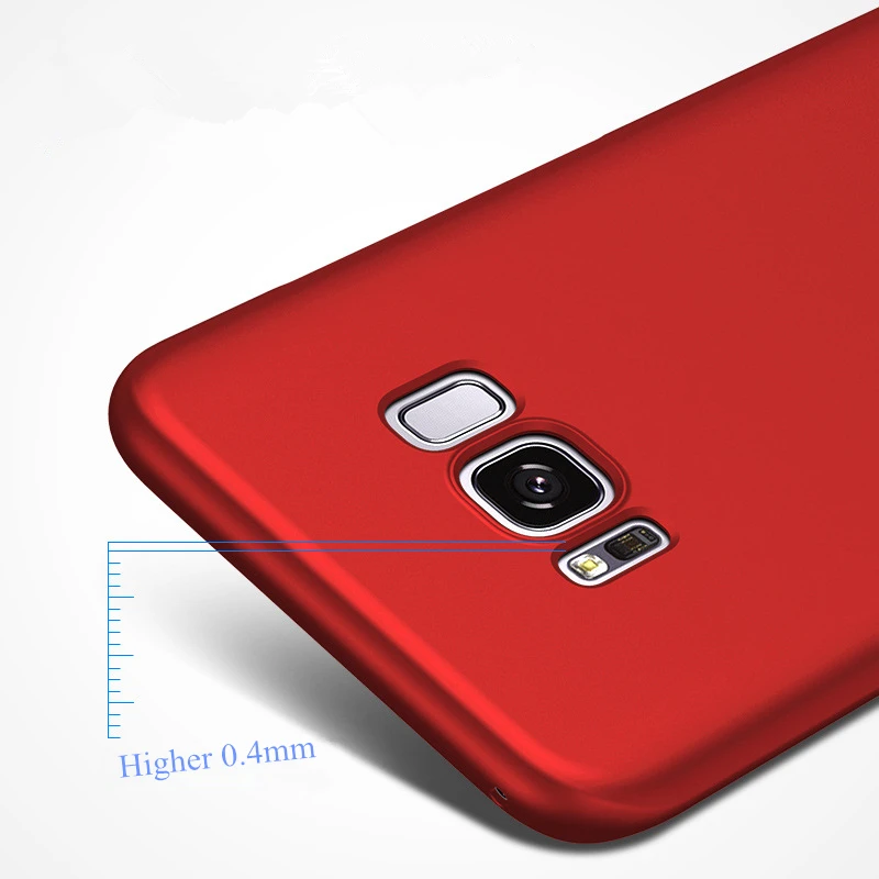 Матовый чехол Aixuan для Samsung Galaxy S8 Fosco жесткий поликарбонатный матовый Plus