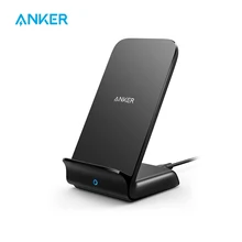 Anker PowerWave Fast Wireless Charger Stand, Qi-Certified,7.5W for iPhone 11/11 Pro/11 Pro Max/XR/XS etc,10W for Galaxy and more