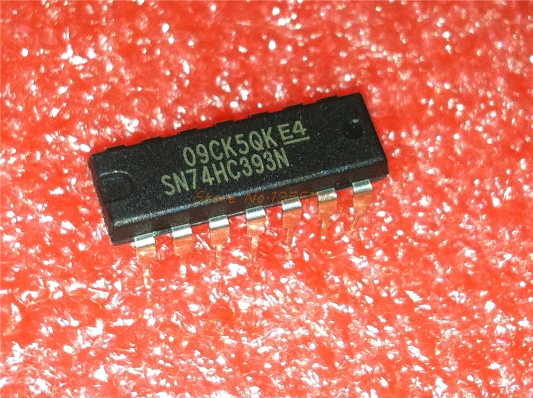 10 шт./лот SN74HC393N DIP14 SN74HC393 DIP 74HC393N 74HC393 DIP-14 в наличии | Электронные компоненты и