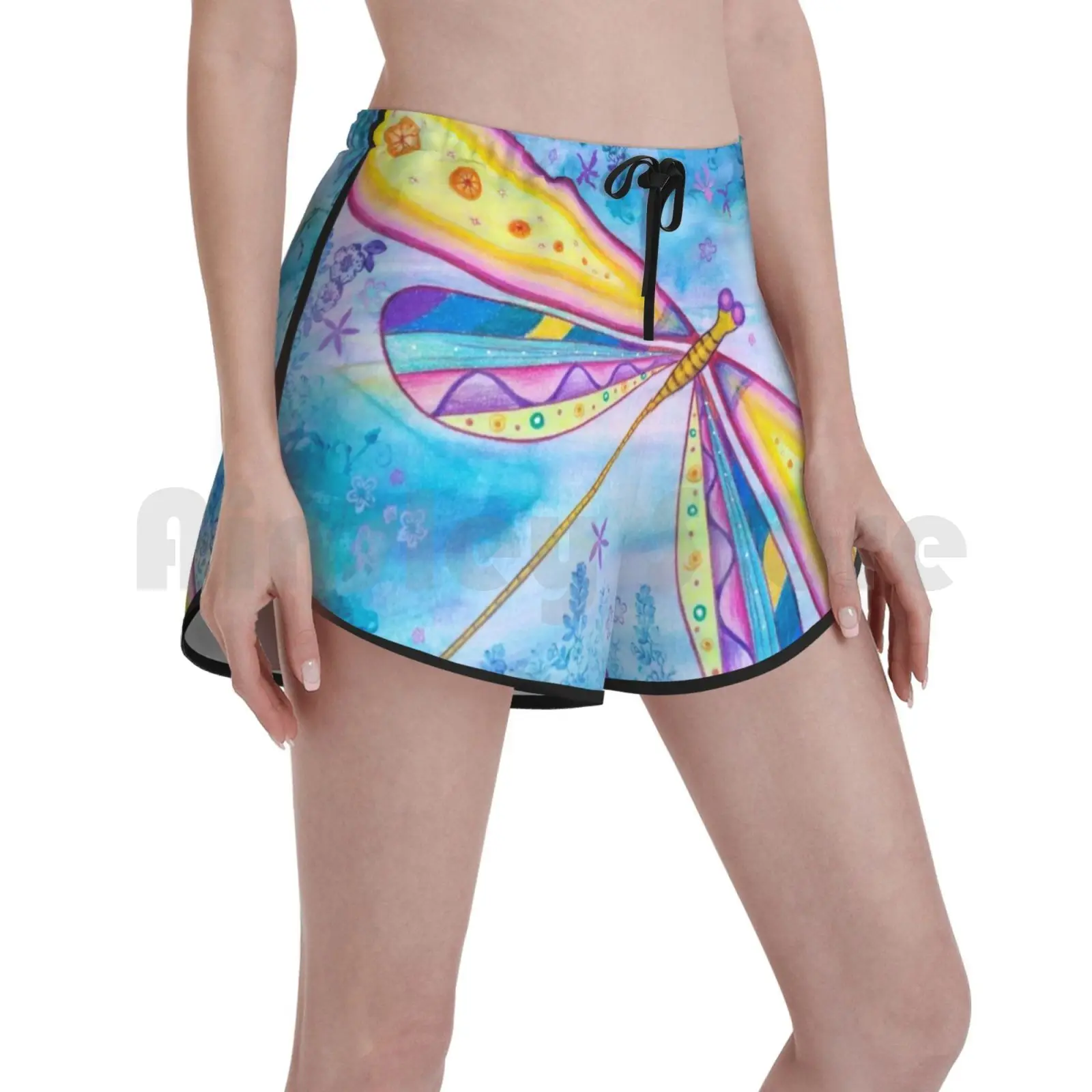 Стрекоза Характеристическая вязкость полимера Плавание шорты Для женщин