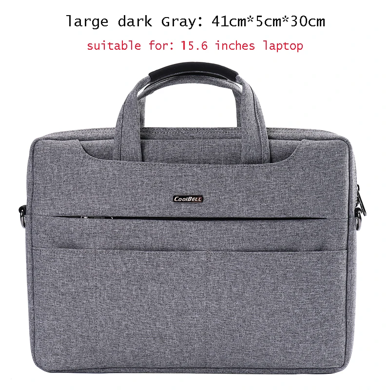 darkgray41x5x30 Модный простой деловой портфель на заказ, сумка для ноутбука из ткани Оксфорд, повседневная мужская сумка, Офисные Сумки для работы с логотипом - Цвет: darkgray41x5x30
