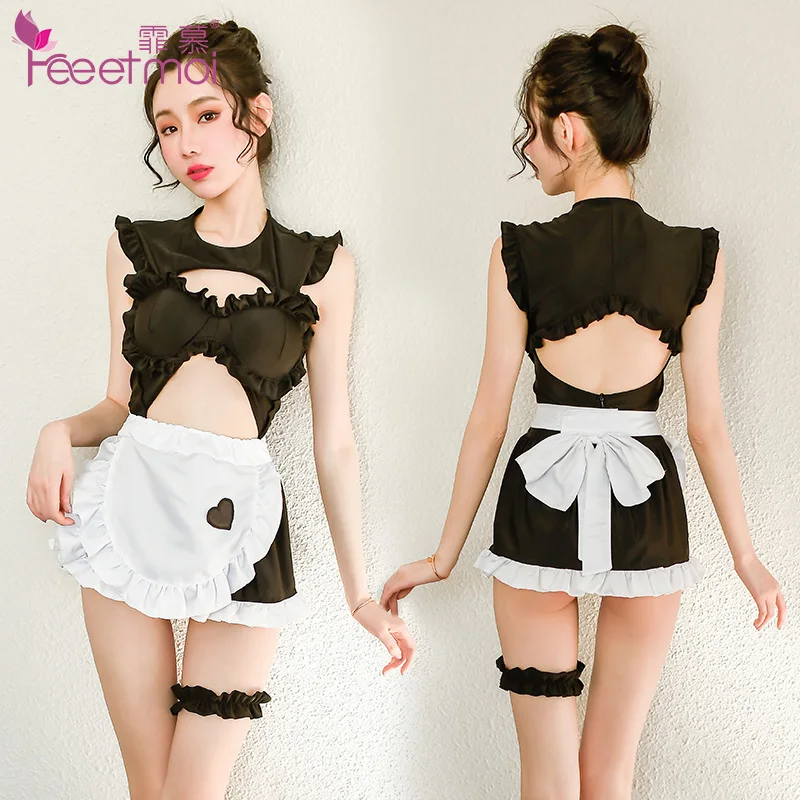 Высококачественное женское сексуальное белье соблазнительный фартук для