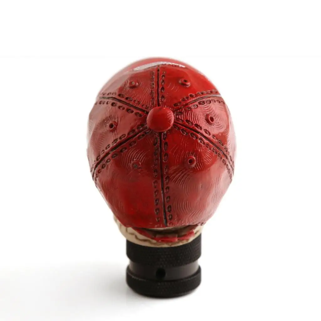 

Universal Car Manual Gear Quick Shift Lever Skull Head Shifter Red