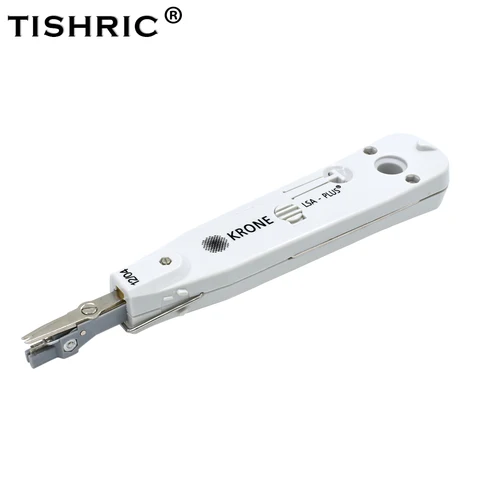 Обжимные Щипцы TISHRIC Krone RJ45, профессиональный телефонный кабель Lsa-plus, RJ11, набор для перфорации сеть обжимных инструментов